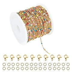 Colorful Bead-Gold