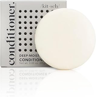 Kitsch Coconut Oil Deep-Moisturizing Conditioner Bar - Bottle-free Holiday Gift Conditioner Nourishes & Restores Dry & Dam...