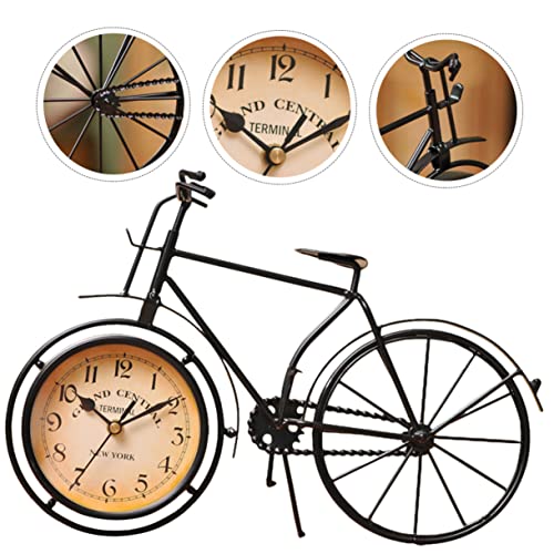 Reloj de mesa en dormitorio y oficina con diseño de bicicleta 3