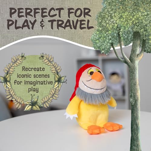 Image of Kids Preferred Where The Wild Things are Plush 9 Inch Tzippy Monster Stuffed Animal with Crinkle Feet and Bean Filled Bottom