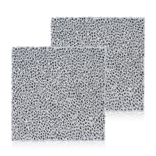 2 Packungen Feinstaubfilter für Kamine, 200 x 200 x 20 mm...