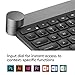 logitech Craft Advanced Wireless Keyboard with Creative Input Dial and Backlit Keys, Dark grey and aluminum (Renewed)