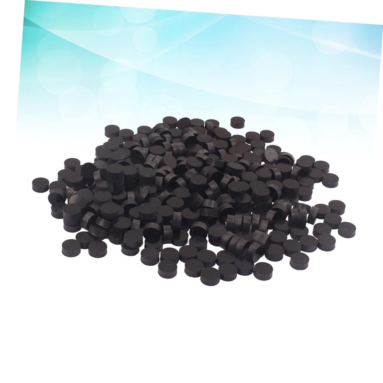 Toddmomy Professional 300pcs Black Guitar Fretboard Dots Abalone Inlay Material for Ukulele Mandolin