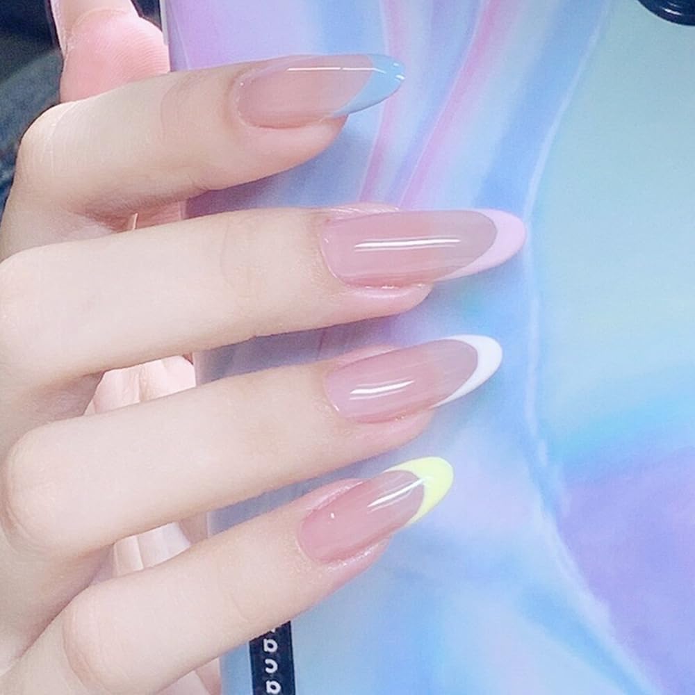 2 8cm Head Clear Jelly Silicone Nail Art Stamper Scraper with Cap Transparent Polish Transfer Templates Tools Manicure — view 7