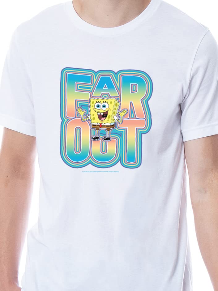 Nickelodeon SpongeBob SquarePants Mens' Far Out Character Ombré Sleep Pajama Set2