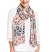 MELIFLUOS DESIGNED IN SPAIN Scarf for Women Lightweight Paisley Fashion for Summer Fall Scarves Shawl Wrap (SS74)