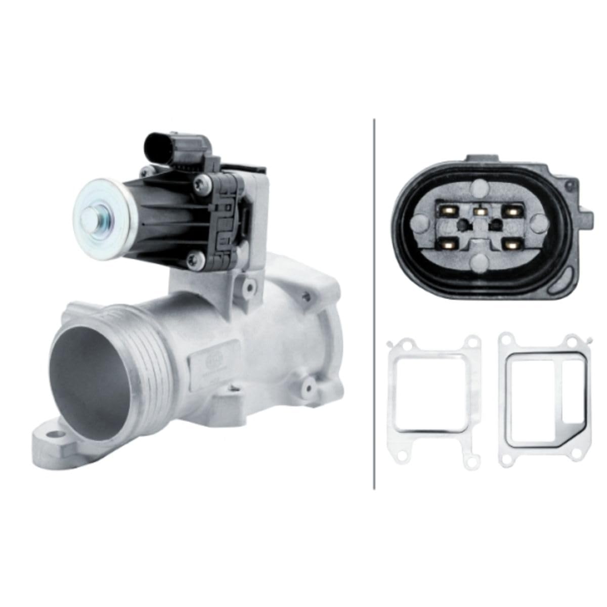 HELLA AGR-Ventil Elektrisch 5-polig - Für Reduzierte Emissionen & Bessere Motorleistung