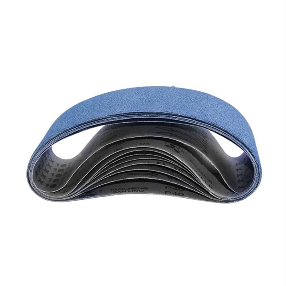 Szlifierka taśmowa, Pas ścierny płaski, ziarnistość 40/60/80, 610x100/915x100 mm, pas z korundu cyrkonowego, 1 szt(915mm x 100mm x 40)