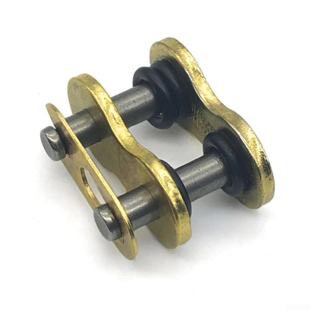 Paquete de 4 eslabones maestros de cadena de metal con sello ORing para cadenas 428 520 525 530 diseñadas para mejorar la longevidad de la cadena en motocicletas y vehículos
