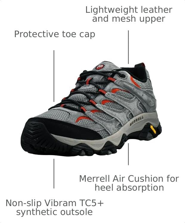 Image of Merrell Men's Moab 3 Hiking Shoe