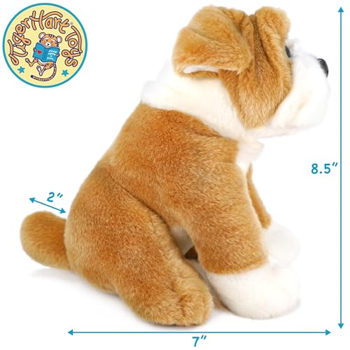 TigerHart Egan The English Bulldog - 9 Inch Stuffed Animal Plush