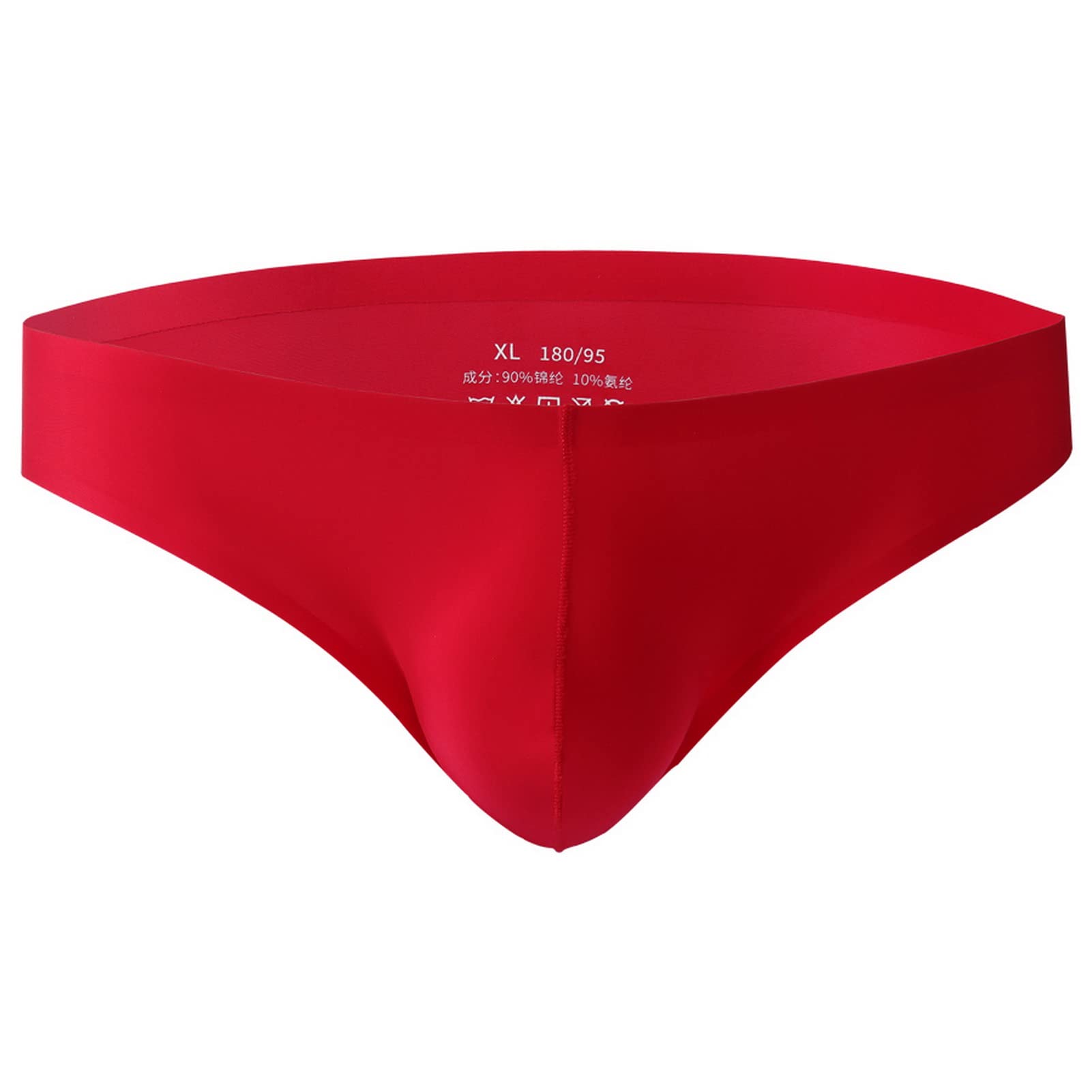 Faringoto Herren-Unterwäsche, Slip, nahtlos, Bikini-Unterhose, U-Tasche