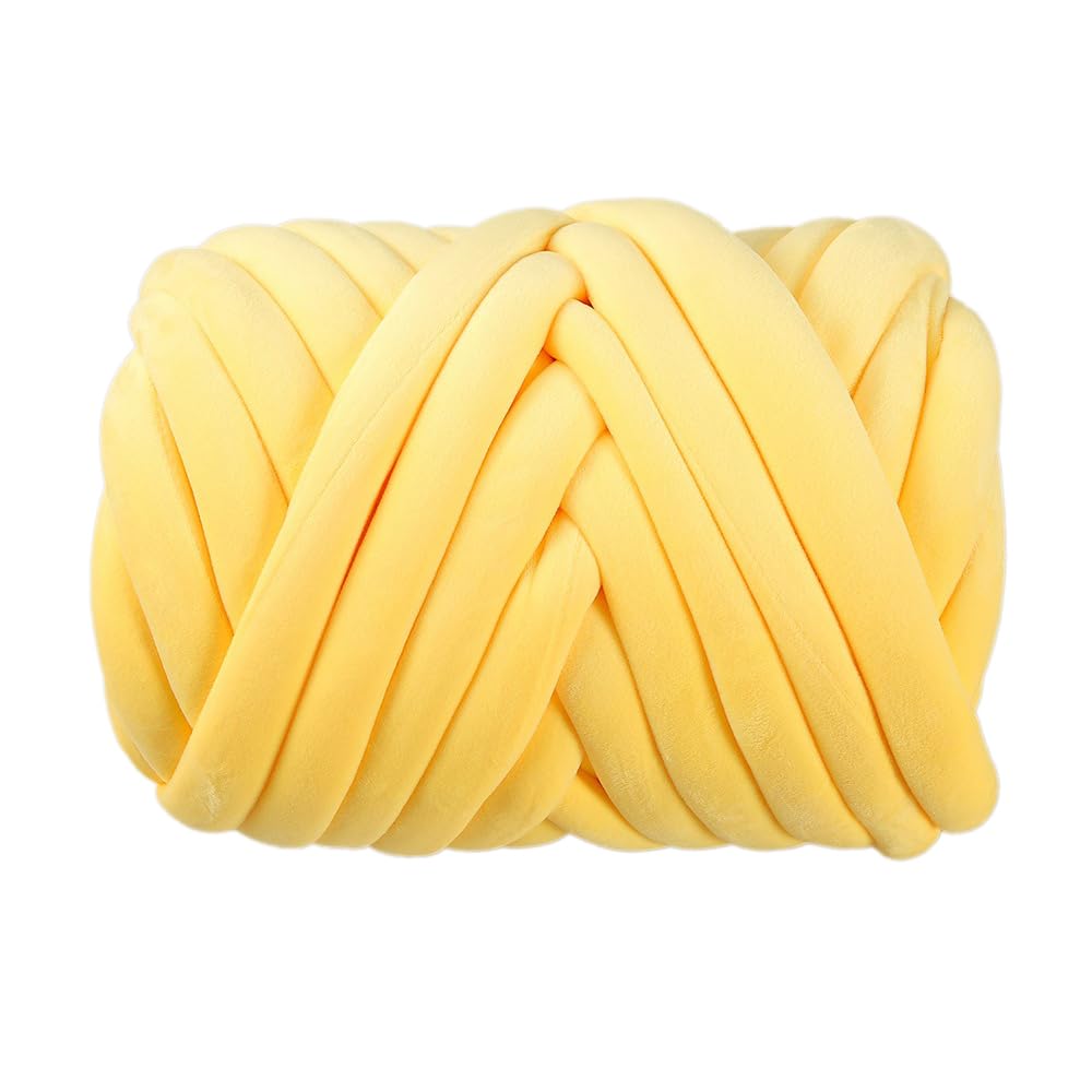 Gruba włóczka wełniana, 1000 g, Chunky XXL Yarn do dziergania na ręce, przędza do dziergania na ręce, nieporęczna przędza dla początkujących, do szydełkowania, koca, poduszki, kosza dla zwierząt