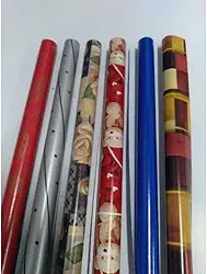 Papel de Presente 10 unidades Sortidas Para Embalar Diversos Estampas,1mt X 60cm.