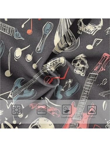 ZZKKO Crazy Music and Rock Guitar Girls Underwear Toddler Panties for Girls Comfort Brief Size 2-8T3