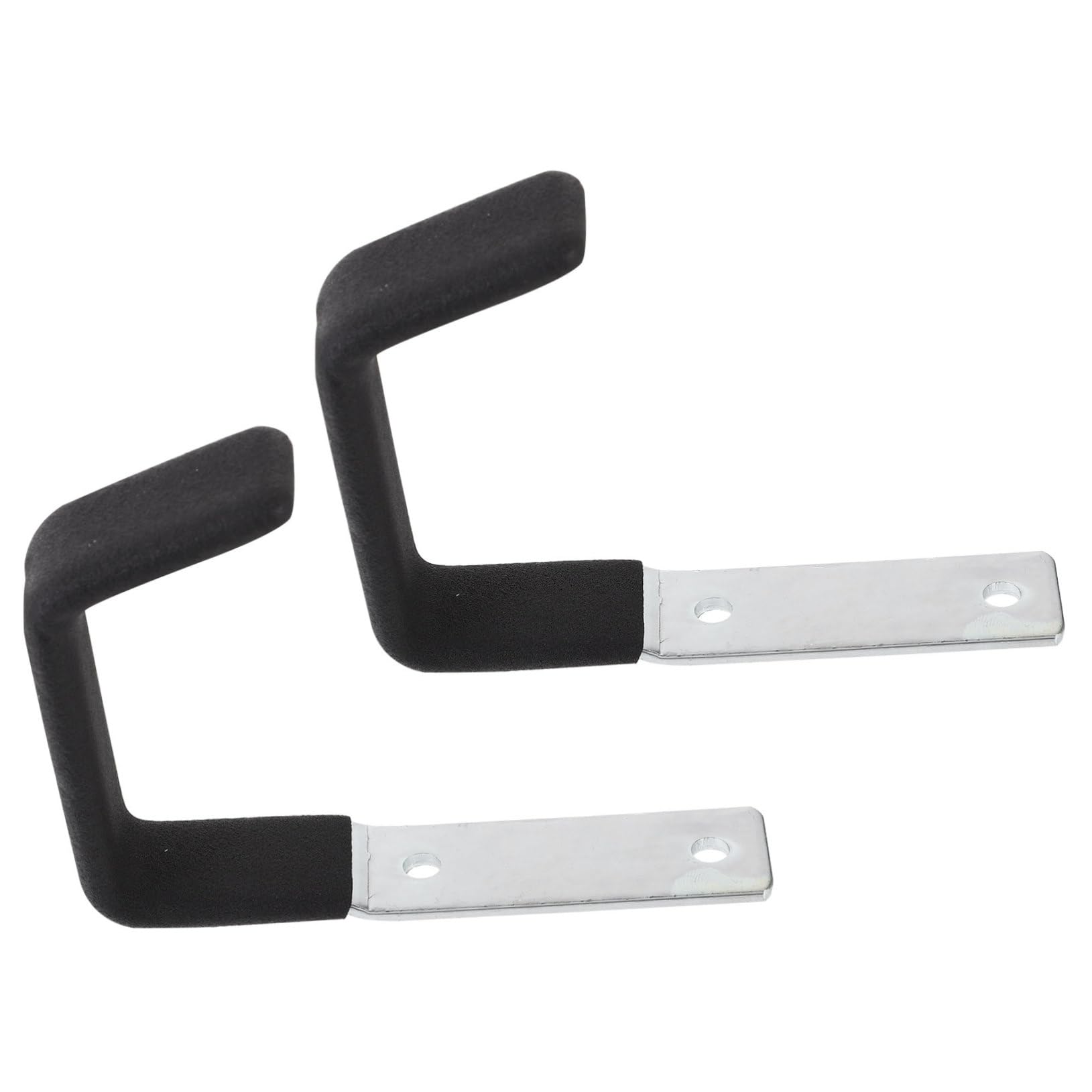 NUOBESTY 4 Set Ganci Da Muro Heavy Duty Per Garage Da Supporti Per Utensili Ganci Resistenti Per Organizzazione Giardino Officina 2 Pezzi*4