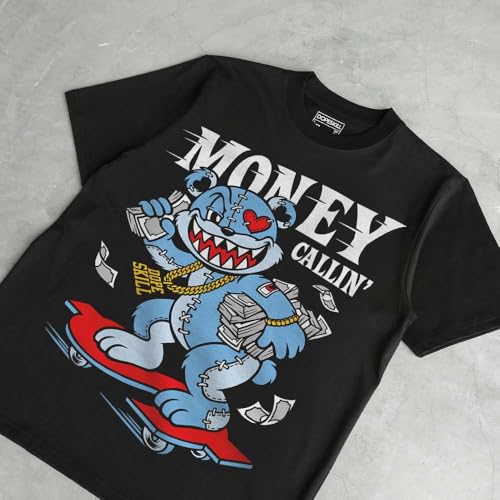 Image of DopeSkill Graphic Tee Streetwear Hip Hop Hypebeast Street Style Unisex T-Shirt Sneaker Colour Matching Shirts Cute Graphic