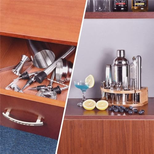 Set Coctelera Acero Inoxidable 750ml con Accesorios miniatura 3