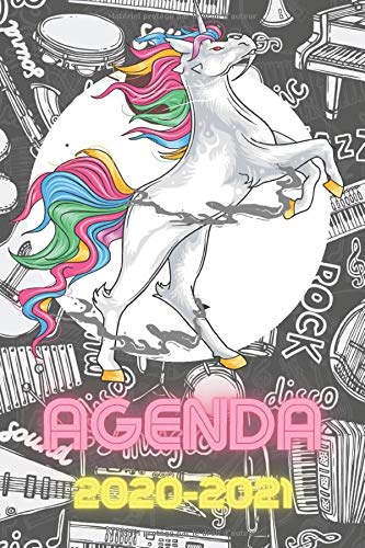 Télécharger | Agenda 2020-2021 fille Thème licorne/Musique: Agenda Scolaire Journalier Licorne | Primaire - Col PDF Ebook En Ligne