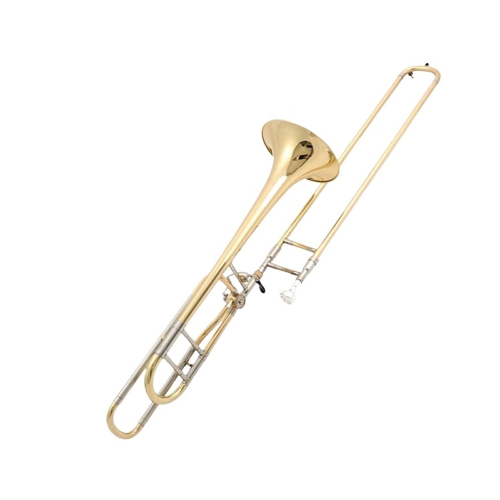 Puzon Puzon tenorowy Instrument profesjonalny Złoty lakier B dur