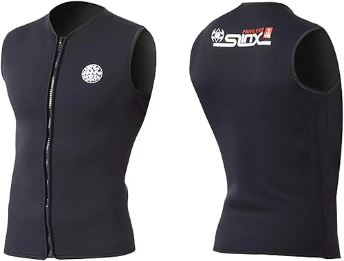 Traje de neopreno térmico sin mangas para hombres y mujeres, chaleco de buceo para canoa, surf, kayak, sauna, traje de baño