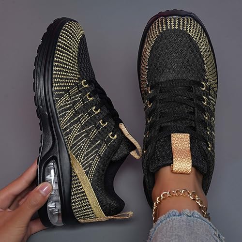 Women's Sneakers Air Cushion Running Shoes Women's Lightweight Arch Support Walking Shoes Lightweight Soft Sole Tennis Shoes Outdoor Fashion Walking Shoes 5