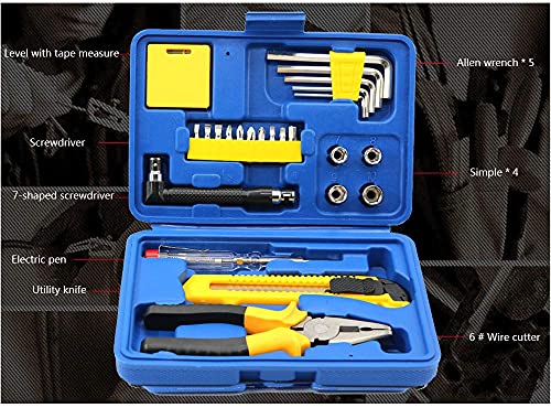 Set de herramientas de reparación con caja plástica, 25 piezas miniatura 2