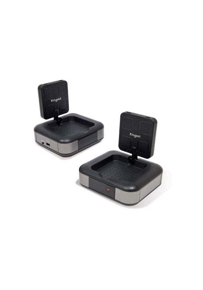 Engel MV7230 Transmisor AV Inalámbrico 58GHz Extensor de Señal Audio Video hasta 60m 8 Canales IR Incorporado Fácil Instalación Compatible con TDT DVD Satélite y Más