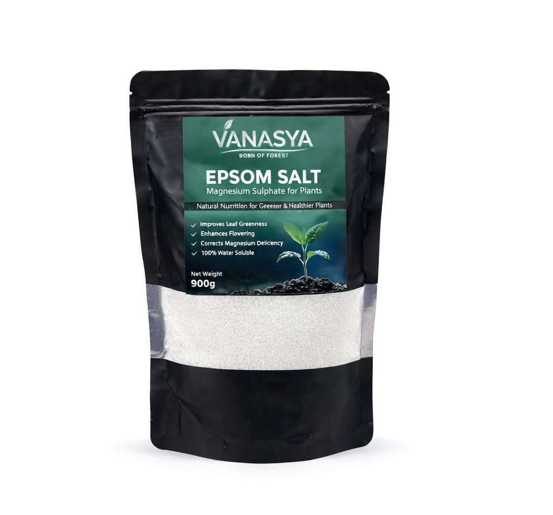 Epsom Salt for Plants Growth - Magnesium Sulphate Organic- 900 Gm | Powder-image-34