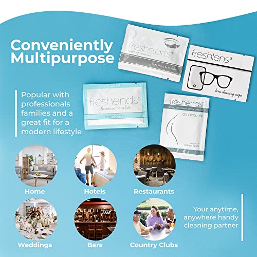 Freshstarts Makeup Remover Facial Cleansing Towelettes - Face Wipes, Facial Skin Care Products - Beauty Essentials, Travel Essentials For Women, Make Up Removers Wipes Make Up Wipes - 300 Pack #TOP4