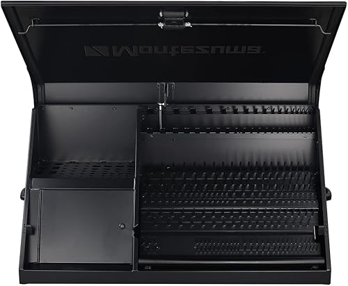 Miniatura 9 de Montezuma DX411FB - Caja de herramientas triángulo portátil de 41 pulgadas - Diseño de varios niveles - Construcción de acero resistente - Caja de