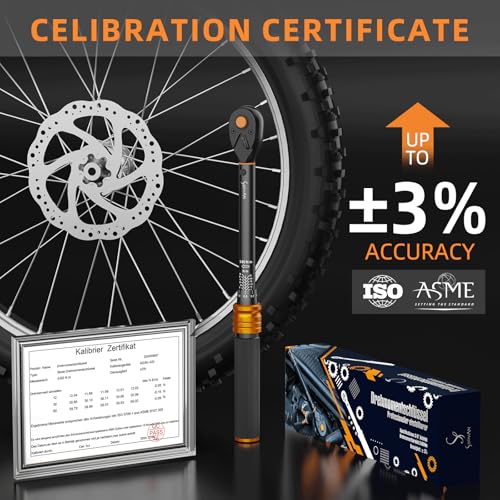 ss shovan 3/8 Torque Wrench Set, 5-60Nm ±3% Accuracy, Click Torque Wrenches with 3/8 to 1/4 Adapter, Universal Joint, 75mm Extension Bar – for Bike, Motorcycle, Car Maintenance, DIY Repair 4 ss shovan 3/8 Torque Wrench Set, 5-60Nm ±3% Accuracy, Click Torque Wrenches with 3/8 to 1/4 Adapter, Universal Joint, 75mm Extension Bar – for Bike, Motorcycle, Car Maintenance, DIY Repair - Image 4