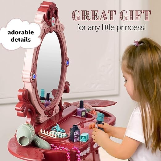 SKYBUCKET Kidsanity Kidsakeup Play Vanity Sets for Girls oddler Makeup setable for Girls Lay 2