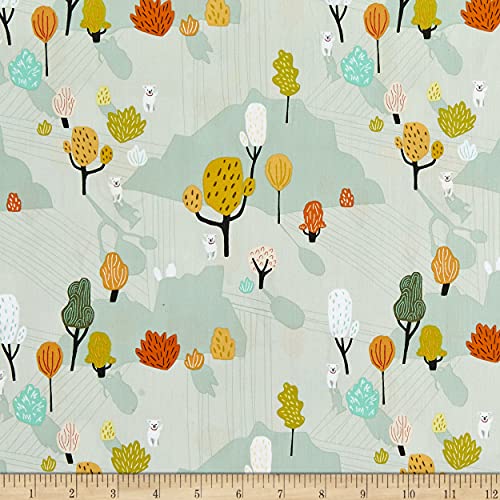 Art Gallery Oh, Woof! Freedom Stroll Multi, Quilting Fabric by the Yard