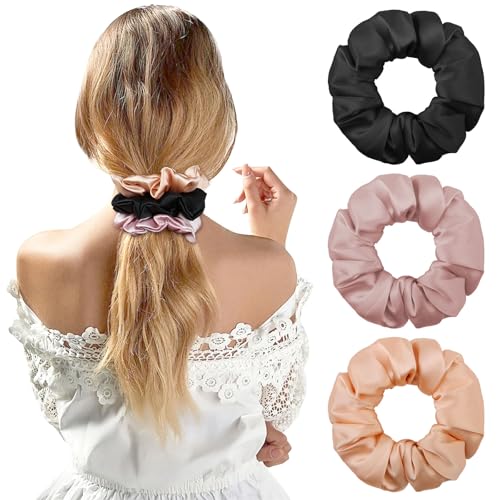 LOPHE 3 PCS Hair Scrunchies
