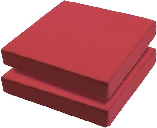 Topotdor Cojín para silla de patio para muebles de exterior, 19 x 19 pulgadas, impermeable, de repuesto, para muebles de patio, espuma de alta disponible en Yaxa El Salvador