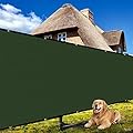 Shade&Beyond 4' X 50' Fence Privacy Screen Heavy Duty 170 GSM Fencing Mesh Shade Net Cover for Wall Garden Back Yard Outdoor Home Decoration, Green