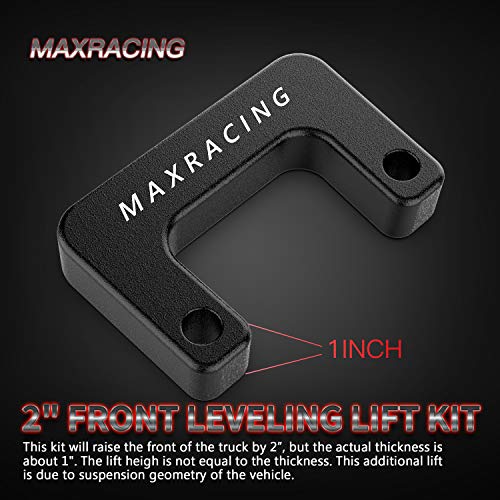 Image of Maxracing 2 inch Leveling Kit Compatible with 2007-2026 Chevy Silverado 1500 Avalanche Suburban Tahoe /GMC Sierra Yukon XL1500