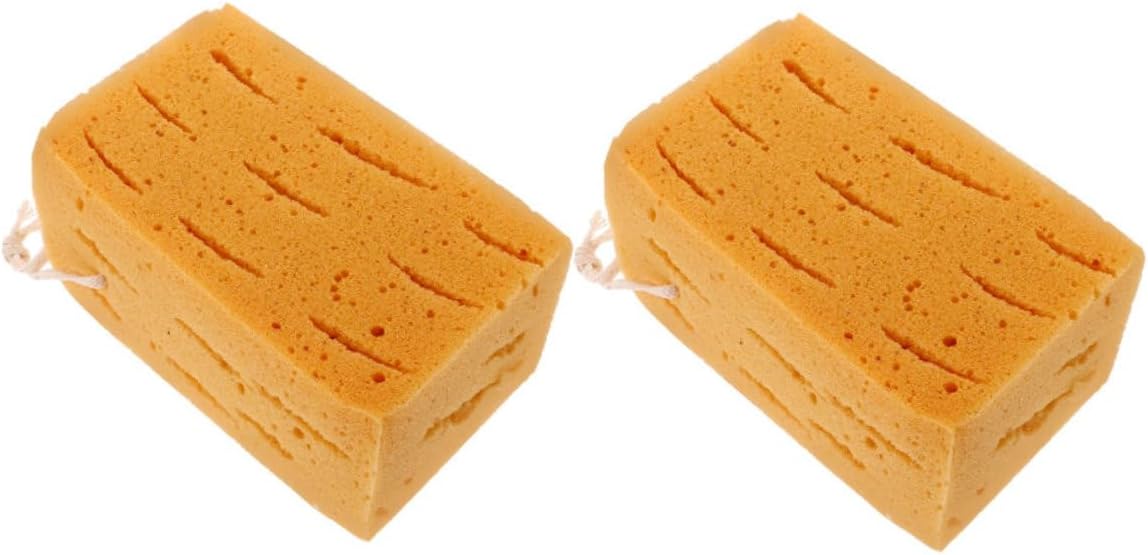 Hemobllo 2pcs Soonges Car Wash Sponge Kit Tile Sponge for Car Washing Window Cleaning