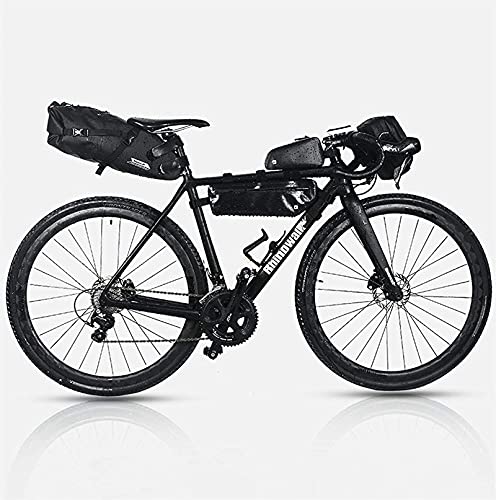 Bolsa triangular para viga delantera SSDD impermeable y resistente para mountain bike 7