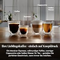 De’Longhi Magnifica Evo - Perfetto Kaffeevollautomat mit LatteCrema-Milchaufschäumer, 4 One-Touch-Getränke, Cappuccino, Espresso Kaffeemaschine, Soft-Touch-Bedienfeld, Dunkelgrau (ECAM292.52.GB) – Ansicht 5