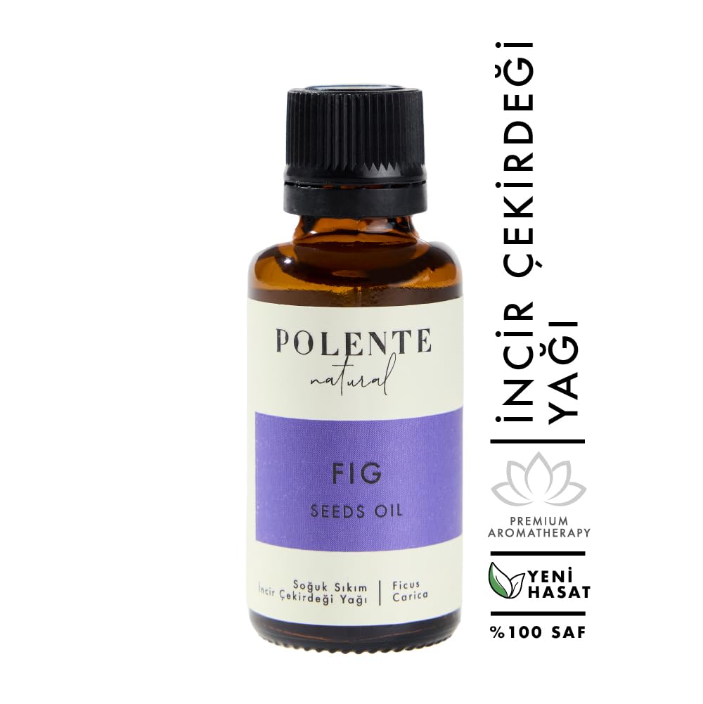 Polente Natural - İncir Çekirdeği Yağı - Soğuk Sıkım (30 ml)