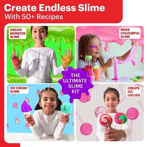 Image of Einstein Box Junior Science Gift Set | 2-in-1 Set of My First Science Kit & Slime Kit for 4-6-8 Year Olds| Birthday Gift for Boys & Girls