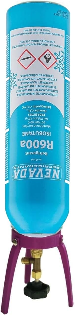 Kit Reparación Frigorífico R600a 420 g completo DIY + turafalle 30 ml + báscula + tubo con premispillo