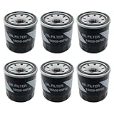 6 PCS Oil Filter Compatible with Nissan Altima/Maxima/350Z/Sentra (1994-2015 Models)/ Infiniti