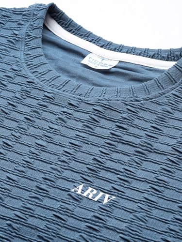 Image of TICOSS Men's Polyester Regular Fit T-Shirt