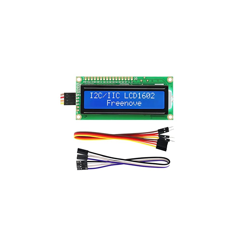 FREENOVE I2C LCD 1602 Module: Serial 16x2 Display Australia | Ubuy