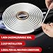 Grey Butyl Seal Tape (1 Roll) -Waterproof Window Sealing Tape for RV Roofing,Trailer, Marine & Automotive Lights,Continuous Roll High Adhesion Butyl Foamcore Roll 13'x 5/16