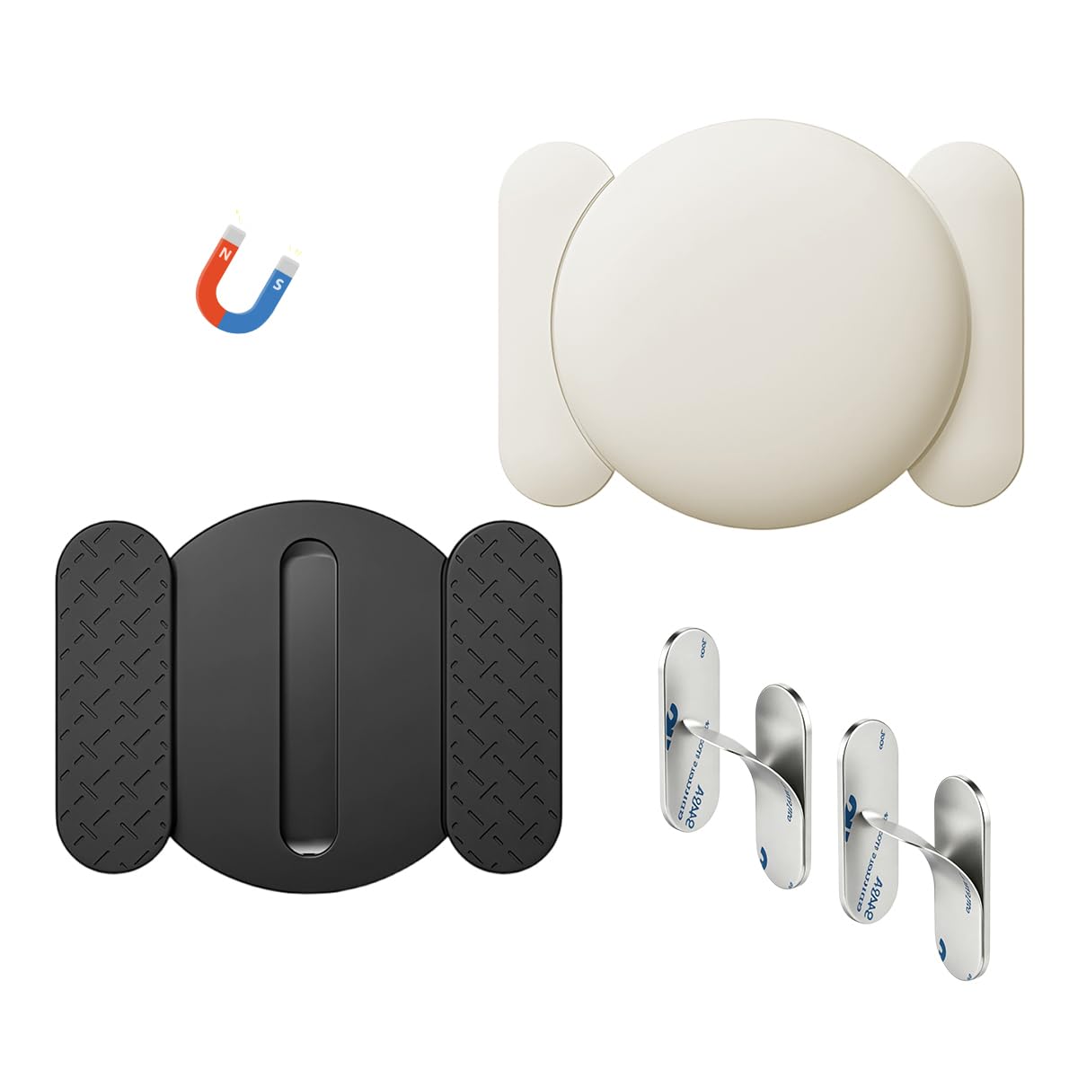 ZORBES® 2 PCS Magnetic Silicone AirTag Protective Sleeve Case, Hidden Soft Protective Cover with Strong Magnet Mount GPS Tracker for Metal Surface for Car/Vechiles/Truck/Bike/Trailer/Motocycle/Laptop-image-45