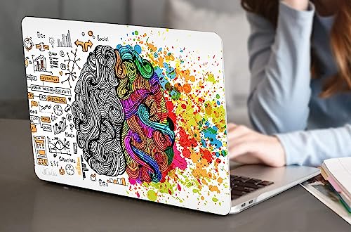 Carcasa MacBook Air 13 A2337 para estudiantes y creativos con diseño Cerebro 2 7